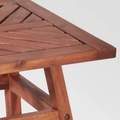 Slatted Chevron Acacia Wood Patio Side Table - Saracina Home 10 Slatted Chevron Acacia Wood Patio Side Table - Saracina Home -Outdoor Comfort Deals Store GUEST 4bc9e6d6 5f53 42ae 8b30 0af6b9caad9e