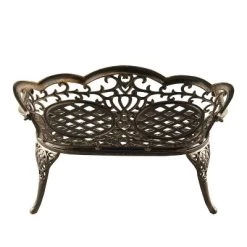 Ornate Traditional Aluminum Patio Bench - Bronze - Oakland Living 6 Ornate Traditional Aluminum Patio Bench - Bronze - Oakland Living -Outdoor Comfort Deals Store GUEST 4d718206 b3ca 4f9b 8f08 7529776873a3