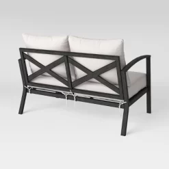 Ryegate Weathered Teak Patio Loveseat - Threshold™ -Outdoor Comfort Deals Store GUEST 4e5769e4 de8a 4319 966a e74f0172a705