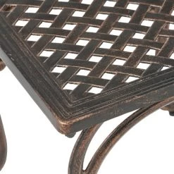 Mckinley Set Of 2 Cast Aluminum Patio End Tables - Copper - Christopher Knight Home -Outdoor Comfort Deals Store GUEST 4e6e1f7c 0098 45db 9720 385d30ca5b34