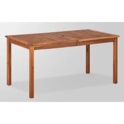 3pc Acacia Wood X Design Outdoor Patio Dining Set - Brown - Saracina Home -Outdoor Comfort Deals Store GUEST 4f8f83d1 0318 427f 81b6 4a075466df6f