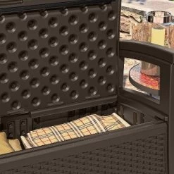 Suncast Loveseat With Storage Area & Trash Hideaway 33 Gallon Capacity Container -Outdoor Comfort Deals Store GUEST 507fe8e1 2045 420c b9e7 ea726bd09fa3