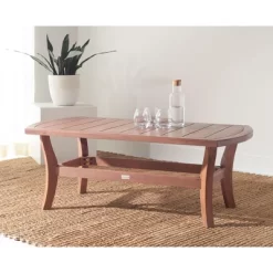 Payden Outdoor Coffee Table - Natural - Safavieh -Outdoor Comfort Deals Store GUEST 519c0e34 12d0 4b6c 8aa7 642fadc2e058