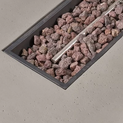 Augusta 5pc Wood & Wicker Chat Set With Fire Pit - Natural/Gray/Light Gray - Christopher Knight Home 7 Augusta 5pc Wood & Wicker Chat Set With Fire Pit - Natural/Gray/Light Gray - Christopher Knight Home - Image 7