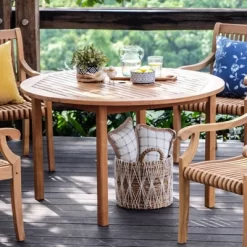 Mosko 5pc Solid Teak Outdoor Dining Set - Cambridge Casual -Outdoor Comfort Deals Store GUEST 54cef46a 08ec 46a1 8e0e bd50faec2ec6