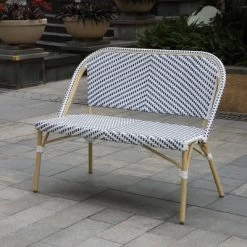 Alertis Patio Wicker Bench - MiBasics -Outdoor Comfort Deals Store GUEST 56fd4c83 3852 4f19 9b7f 8bb4812a7b99