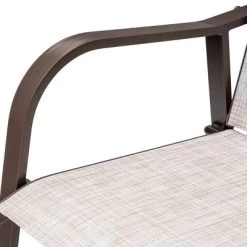 3pc Outdoor Set With Bar Height Stools & Glass Table - Brown - Crestlive Products -Outdoor Comfort Deals Store GUEST 58da61f7 21e0 40e8 b57e 32c2ca529080