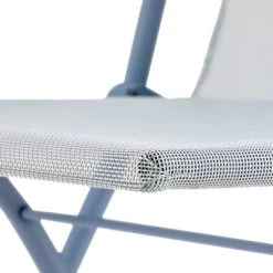 Lafuma Balcony II Colorblock Batyline Fabric Steel Frame Lightweight Foldable Portable Patio, Lawn, And Garden Bistro Chair, Ciel Sky Blue, Set Of 2 -Outdoor Comfort Deals Store GUEST 593d29b6 0183 42e3 871f 53ea562cad9c