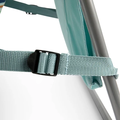Picnic Time Vacation Mode Beachcomber Portable Beach Chair & Tote - Sky Blue 2 Picnic Time Vacation Mode Beachcomber Portable Beach Chair & Tote - Sky Blue - Image 2