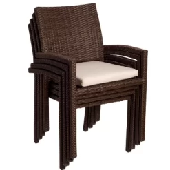 Adelson 7pc Patio Eucalyptus Wood Dining Set - International Home Miami 9 Adelson 7pc Patio Eucalyptus Wood Dining Set - International Home Miami -Outdoor Comfort Deals Store GUEST 59c0f80a 75d4 46f4 a3ef f71a0abcceec