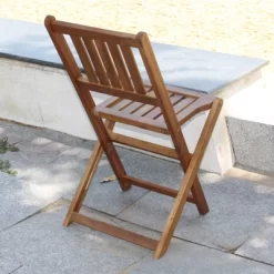 3pc Wood Patio Bistro Set - Brown - Merry Products -Outdoor Comfort Deals Store GUEST 5ac6aa4b f78d 47ea 96c9 37a60cbd562f