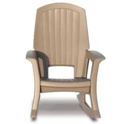 Semco Rockaway Heavy-Duty Outdoor Rocking Chair W/Low Maintenance All-Weather Porch Rocker & Easy Assembly For Deck And Patio, Taupe (4 Pack) -Outdoor Comfort Deals Store GUEST 5b3f6bc8 b1c8 4e05 a97a c65564debb26