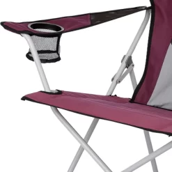 CORE Portable Heavy-Duty Folding Chair With Cooling Mesh Back And Carrying Storage Bag For Outdoor Sporting Events Or Camping Trips, Wine (5 Pack) -Outdoor Comfort Deals Store GUEST 5da5d6e0 910a 4cf7 95ed 3165762a667b 3