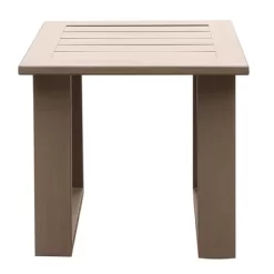 Simple Relax Outdoor 24" End Table With Sled Base In Wood Grained Finish -Outdoor Comfort Deals Store GUEST 5ddeb92c c157 4467 a8b0 7b989135f3e6