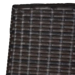 5-Piece Patio Rattan Dining Table Set , Counter Height PE Wicker Dining Table Set With Umbrella Hole And 4 Foldable Chairs, Brown-ModernLuxe 17 5-Piece Patio Rattan Dining Table Set , Counter Height PE Wicker Dining Table Set With Umbrella Hole And 4 Foldable Chairs, Brown-ModernLuxe -Outdoor Comfort Deals Store GUEST 5fe4ac44 363c 43f2 8263 839479173518