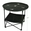 Picnic At Ascot Travel Folding Canvas Table For Picnics And Tailgating