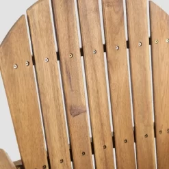 Malibu 2pk Acacia Wood Adirondack Barstools - Natural - Christopher Knight Home -Outdoor Comfort Deals Store GUEST 6021c785 7afc 42b3 a983 56af2680d747