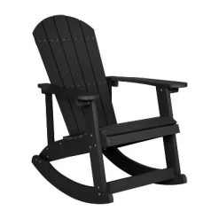 Merrick Lane All-Weather Polyresin Adirondack Rocking Chair With Vertical Slats -Outdoor Comfort Deals Store GUEST 60a9cfe0 c9f6 418b 8dab f8081142fc1e