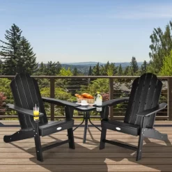Tangkula 2PCS Adirondack Chair Outdoor With Cup Holde Weather Resistant Lounger Chair For Backyard Garden Patio And Deck Black/Grey/Turquoise/White 14 Tangkula 2PCS Adirondack Chair Outdoor With Cup Holde Weather Resistant Lounger Chair For Backyard Garden Patio And Deck Black/Grey/Turquoise/White -Outdoor Comfort Deals Store GUEST 60b95177 6012 41f9 91f5 1cd2a3611504