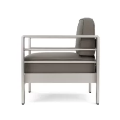 Cape Coral 5pc Aluminum And MGO Seating Set With Fire Table Khaki/Light Gray - Christopher Knight Home 19 Cape Coral 5pc Aluminum And MGO Seating Set With Fire Table Khaki/Light Gray - Christopher Knight Home -Outdoor Comfort Deals Store GUEST 62a2b742 d5e6 44a8 8753 4394d71e5ae2