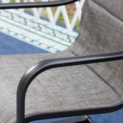 5pc Patio Set With Steel Table With 2" Umbrella Hole & Padded Sling C-Spring Arm Chairs - Captiva Designs 21 5pc Patio Set With Steel Table With 2" Umbrella Hole & Padded Sling C-Spring Arm Chairs - Captiva Designs -Outdoor Comfort Deals Store GUEST 64645ba4 f3fd 4599 a5a7 bb723156031c