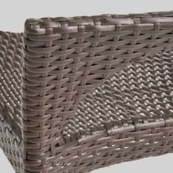 Fayette 7pc Acacia Wood And Wicker Dining Set - Brown - Christopher Knight Home -Outdoor Comfort Deals Store GUEST 66dc542c 9a53 44aa 85e5 98b99fc2bf53