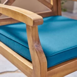 Juniper 7pc Acacia Wood Dining Set - Teak/Blue - Christopher Knight Home 8 Juniper 7pc Acacia Wood Dining Set - Teak/Blue - Christopher Knight Home -Outdoor Comfort Deals Store GUEST 6b46988b 50fb 4405 9266 3a63e4eced45