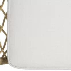 Haven Way 3pc Hermosa X-Design Aluminum & Wicker Outdoor Small Space Chat Set Tan/Black/White -Outdoor Comfort Deals Store GUEST 6d6fd9b7 22d9 43cf 9b35 a678f27e2f96