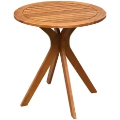 Costway 27'' Outdoor Round Table Solid Wood Coffee Side Bistro Table 17 Costway 27'' Outdoor Round Table Solid Wood Coffee Side Bistro Table -Outdoor Comfort Deals Store GUEST 6f36d940 adc9 4dbb b30f 0d844a693ced