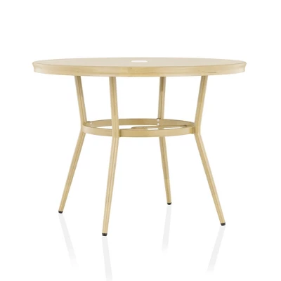 3pc Arna Patio Set With 40" Round Dining Table - MiBasics 5 3pc Arna Patio Set With 40" Round Dining Table - MiBasics - Image 5