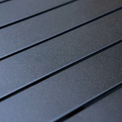 Patio Set With Steel Table With 1.57" Umbrella Hole & 360 Swivel Sling Arm Chairs - Captiva Designs 8 Patio Set With Steel Table With 1.57" Umbrella Hole & 360 Swivel Sling Arm Chairs - Captiva Designs - Image 8