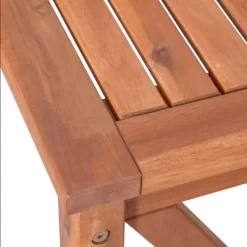 53" Slatted Acacia Wood X-Frame Patio Bench Brown - Saracina Home -Outdoor Comfort Deals Store GUEST 71d5ddde edae 4dc9 b67a 152e18a8dc9e