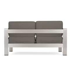 Cape Coral 5pc Aluminum And MGO Seating Set With Fire Table Khaki/Light Gray - Christopher Knight Home 24 Cape Coral 5pc Aluminum And MGO Seating Set With Fire Table Khaki/Light Gray - Christopher Knight Home -Outdoor Comfort Deals Store GUEST 72369f1a e599 4d30 93cb 877b6f8ed328