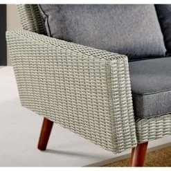 All-Weather Wicker Albany Outdoor Corner Sectional Sofa Gray - Alaterre Furniture -Outdoor Comfort Deals Store GUEST 76717f72 c980 4b83 a04d 0d924ac0f253