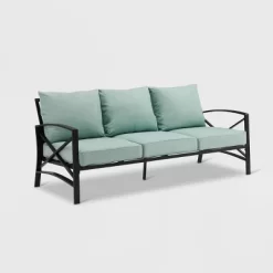 Kaplan Outdoor Metal Sofa Oil Rubbed Bronze With Cushions - Crosley -Outdoor Comfort Deals Store GUEST 785a3760 94a2 4203 85b6 bc54d4264233