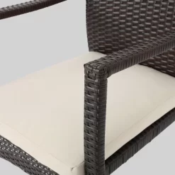 Adina 7pc Aluminum & Wicker Patio Dining Set - Brown - Christopher Knight Home -Outdoor Comfort Deals Store GUEST 7b5d0ab2 707c 411f 95f6 eaf09b2766bf