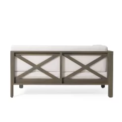 2pc Brava Outdoor Acacia Wood Left Arm Loveseat & Coffee Table With Cushion Gray/White - Christopher Knight Home 15 2pc Brava Outdoor Acacia Wood Left Arm Loveseat & Coffee Table With Cushion Gray/White - Christopher Knight Home -Outdoor Comfort Deals Store GUEST 7e417e65 60ce 49fe af8c 4b9398c09b5f