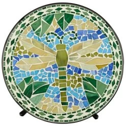 Teal Island Designs Modern Black Round Outdoor Accent Side Table 14" Wide Blue Green Dragonfly Mosaic Tabletop Front Porch Patio Home House 8 Teal Island Designs Modern Black Round Outdoor Accent Side Table 14" Wide Blue Green Dragonfly Mosaic Tabletop Front Porch Patio Home House -Outdoor Comfort Deals Store GUEST 7f76ad79 f97f 406c ba5a 51745f040716