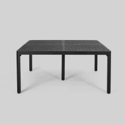 Tahoe Square Aluminum Modern Woven Accents Dining Table - Christopher Knight Home -Outdoor Comfort Deals Store GUEST 801f2eac 949a 41dd adde 8302563a348a