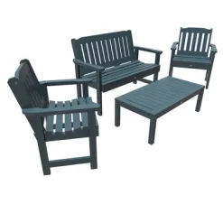 4pc Lehigh Garden Adirondack Conversation Patio Set - Highwood -Outdoor Comfort Deals Store GUEST 81291580 ce25 4758 bd2b 84e76fcb9cc3