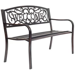 Costway Garden Bench Outdoor Furniture Porch Path Loveseat Chair -Outdoor Comfort Deals Store GUEST 81ff76d5 d054 4ebe 9caa e190983532d6