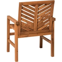 2pk Slatted Chevron Acacia Wood Patio Chairs - Saracina Home 35 2pk Slatted Chevron Acacia Wood Patio Chairs - Saracina Home -Outdoor Comfort Deals Store GUEST 84eebdf0 bcdb 45bc b3f0 3d1cc378ebd6