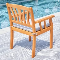 Kapalua 4pc Honey Nautical Wooden Patio Dining Set With Bench - Vifah 16 Kapalua 4pc Honey Nautical Wooden Patio Dining Set With Bench - Vifah -Outdoor Comfort Deals Store GUEST 87bd0de3 cc64 45b9 878d a3866acf0bbf