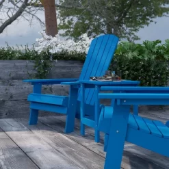 Merrick Lane Set Of Two Folding Adirondack Patio Chairs With Matching Outdoor Side Table -Outdoor Comfort Deals Store GUEST 8991a211 b235 44f3 9a54 857737f373e7