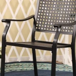 7pc Outdoor Dining Set With Faux Wood Table With Umbrella Hole - Captiva Designs 31 7pc Outdoor Dining Set With Faux Wood Table With Umbrella Hole - Captiva Designs -Outdoor Comfort Deals Store GUEST 8a397f48 304a 421c a55c 731e20994df6