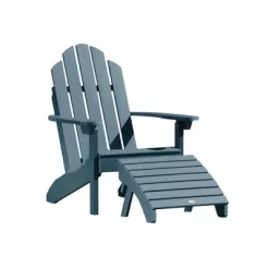 Westport 2pc Folding Adirondack Chair With Ottoman - Highwood -Outdoor Comfort Deals Store GUEST 8b2f01f8 8f54 47ba 8bcd ba1bf450ad07