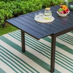 Captiva Designs 9pc Steel Outdoor Patio Dining Set With Extendable Table & Wicker Rattan Chairs With Cushions -Outdoor Comfort Deals Store GUEST 8bf2d57a a6e4 4e04 8baf 0c2d45e913b9 1