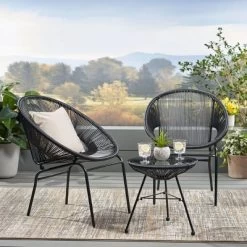 Nusa 3pc Faux Rattan Chat Set - Christopher Knight Home 11 Nusa 3pc Faux Rattan Chat Set - Christopher Knight Home -Outdoor Comfort Deals Store GUEST 8d489f55 40a9 485a 9d79 2456a2927e9f