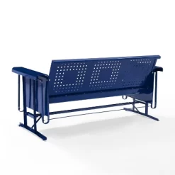 Bates Outdoor Metal Sofa Glider - Navy - Crosley -Outdoor Comfort Deals Store GUEST 8e2b0855 06df 491b a6be 14eb1243b966