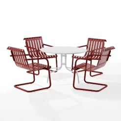 Gracie 5pc Outdoor Metal Dining Set With Table & 4 Armchairs - Crosley 14 Gracie 5pc Outdoor Metal Dining Set With Table & 4 Armchairs - Crosley -Outdoor Comfort Deals Store GUEST 8f28858c be5f 4e47 89cd 85a7f8e5c63f